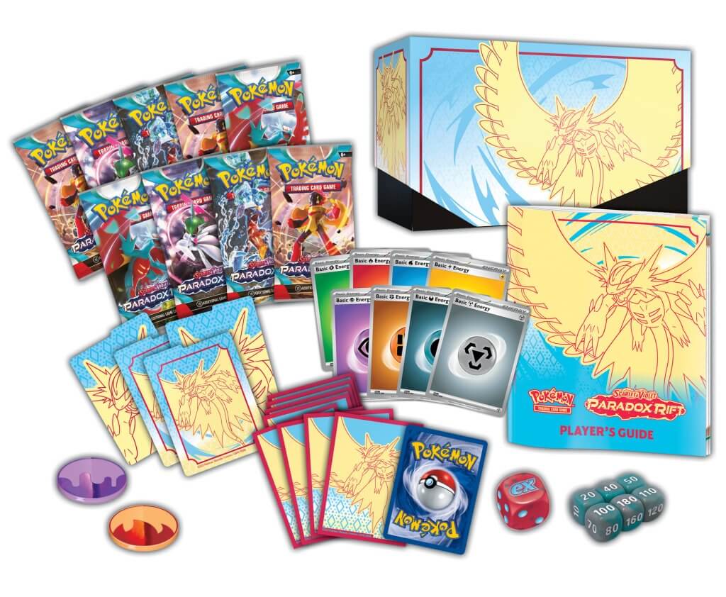 POKÉMON TCG Scarlet & Violet 4 Paradox Rift Elite Trainer Box | Card Merchant Takapuna