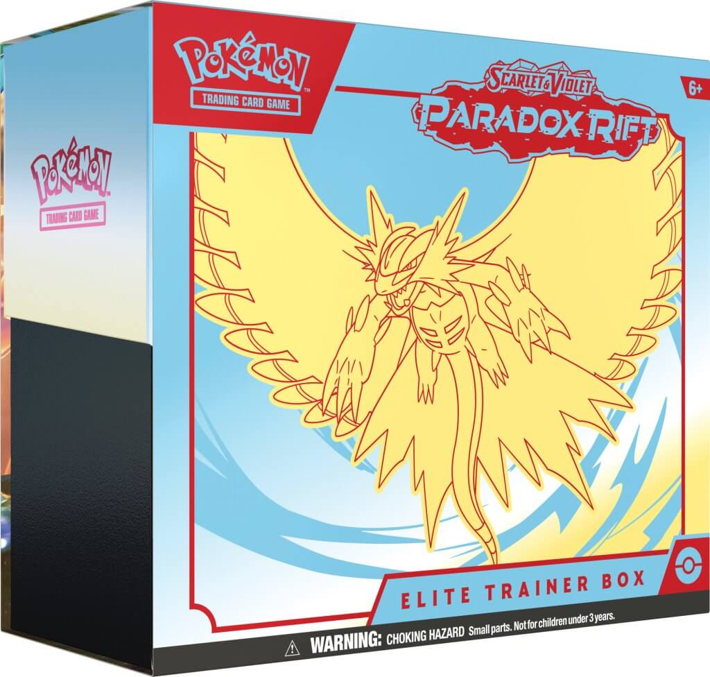 POKÉMON TCG Scarlet & Violet 4 Paradox Rift Elite Trainer Box | Card Merchant Takapuna
