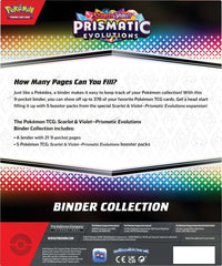 PKM S&V Prismatic Evolutions - Binder Collection | Card Merchant Takapuna