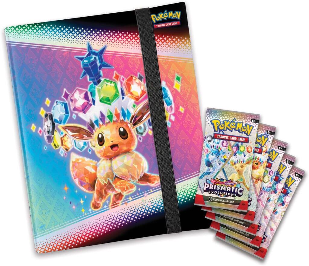 PKM S&V Prismatic Evolutions - Binder Collection | Card Merchant Takapuna