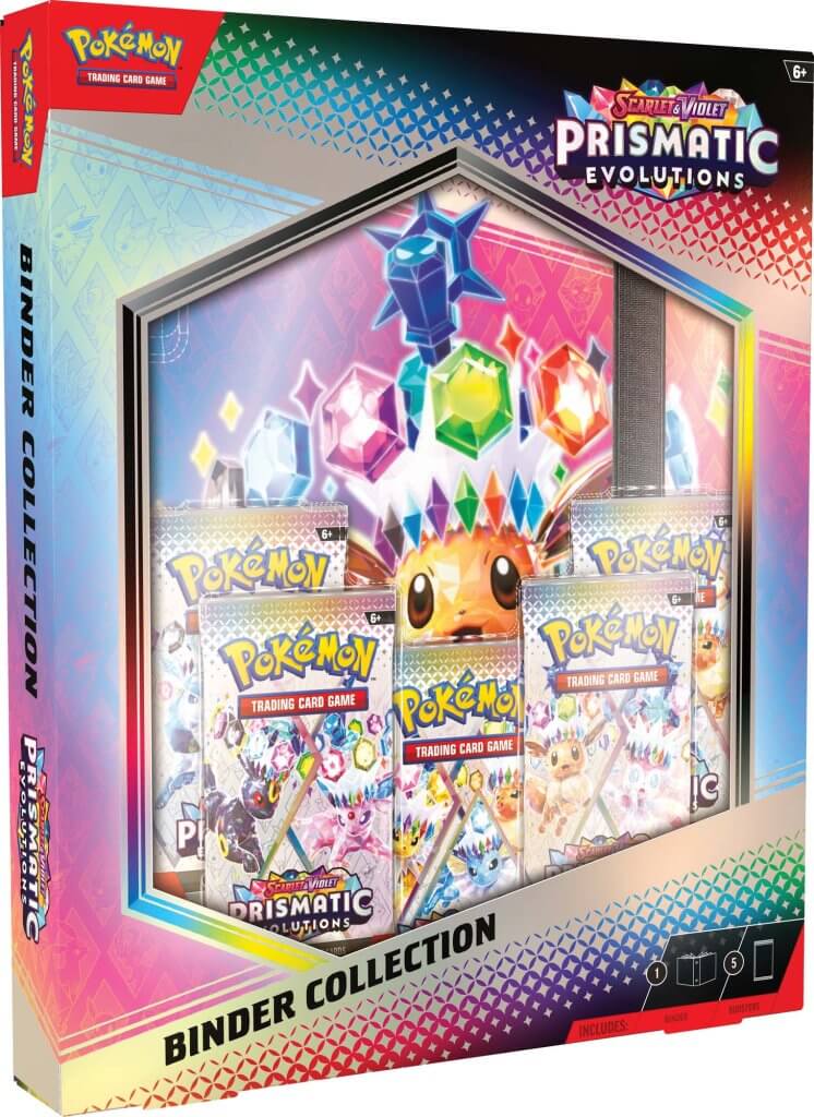 PKM S&V Prismatic Evolutions - Binder Collection | Card Merchant Takapuna