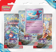 PKM 3-Pack Blister - Stellar Crown | Card Merchant Takapuna