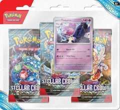 PKM 3-Pack Blister - Stellar Crown | Card Merchant Takapuna