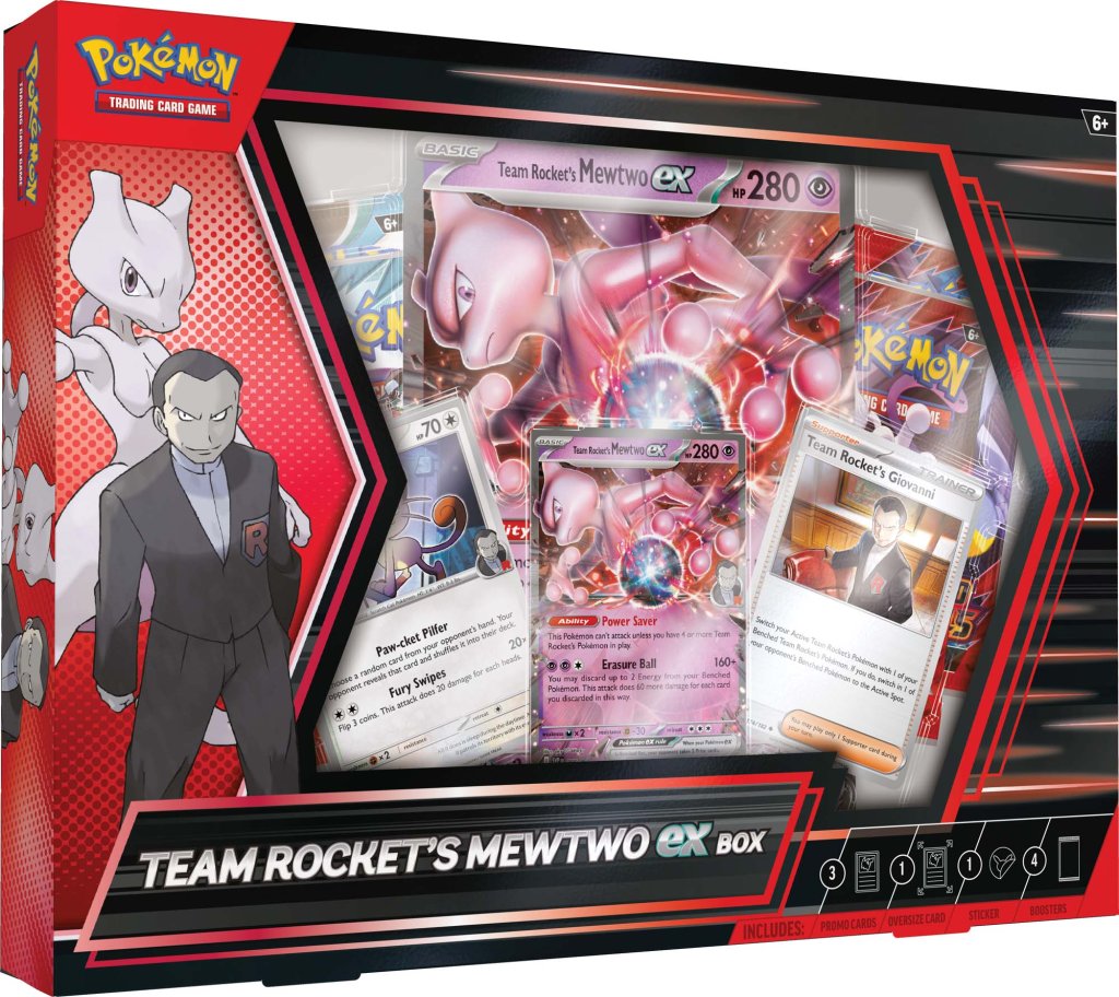 PKM EX Box - Team Rocket's Mewtwo ex | Card Merchant Takapuna