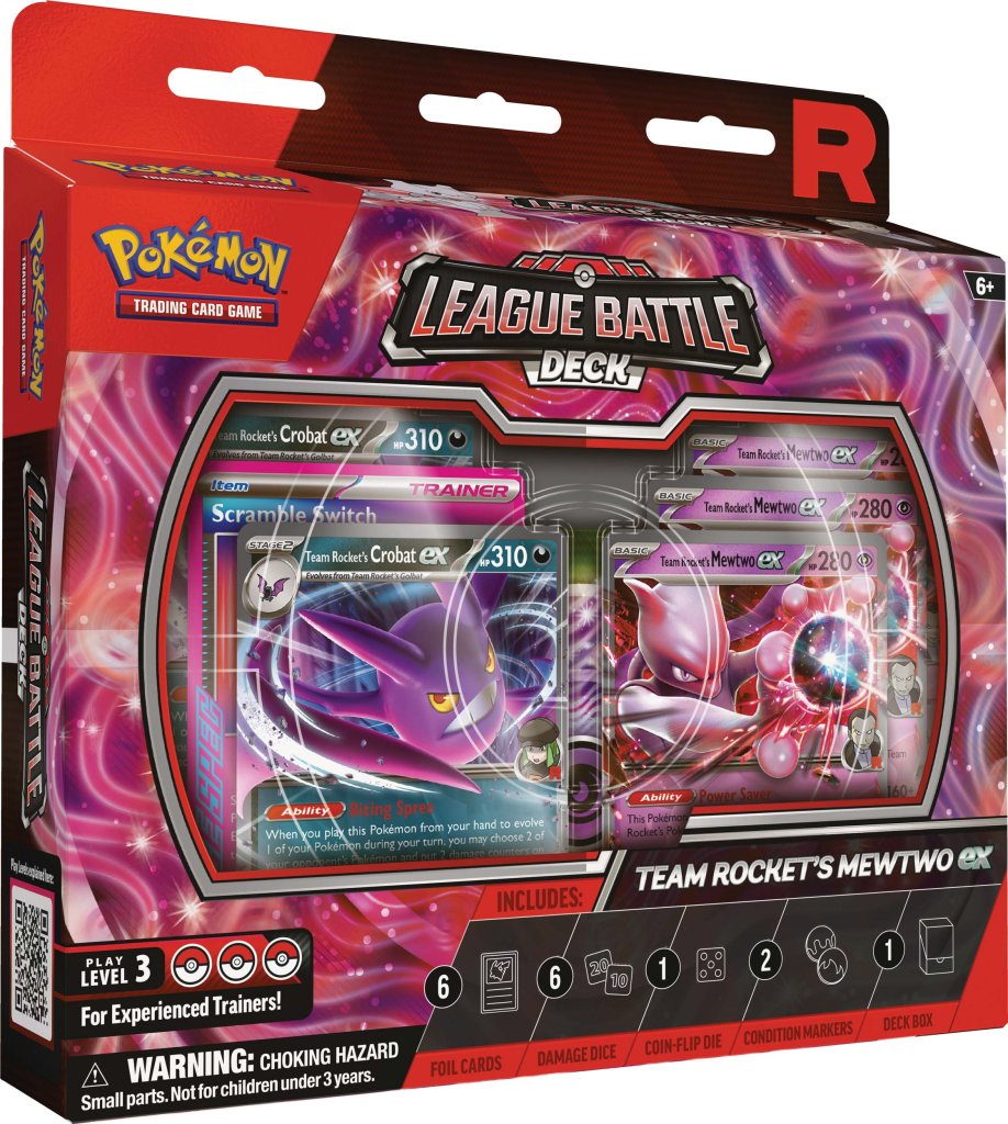 **PRE-ORDER** PKM League Battle Deck - Team Rocket’s Mewtwo ex | Card Merchant Takapuna