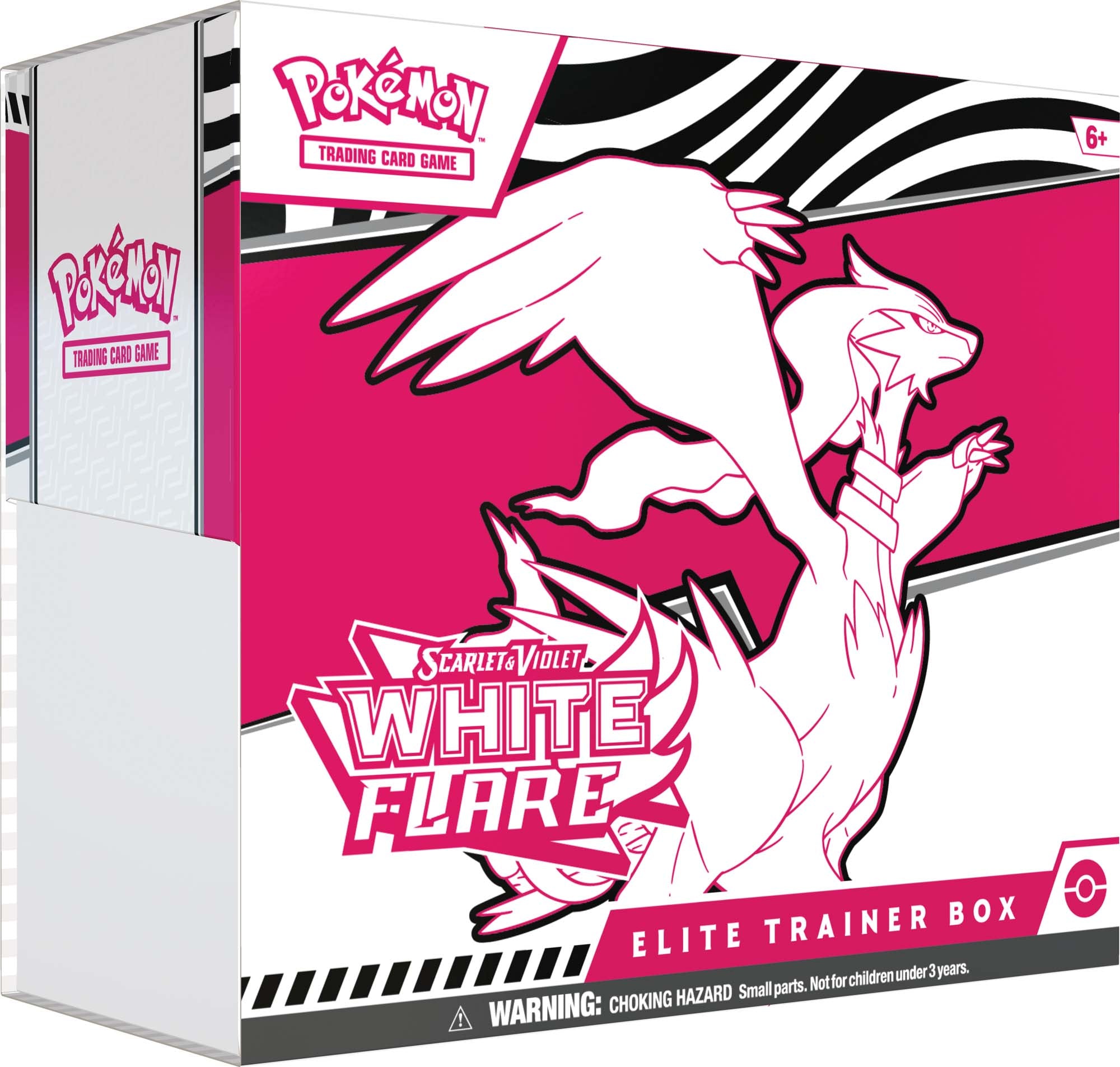 PKM Elite Trainer Box - White Flare | Card Merchant Takapuna