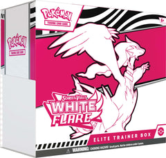 PKM Elite Trainer Box - White Flare | Card Merchant Takapuna