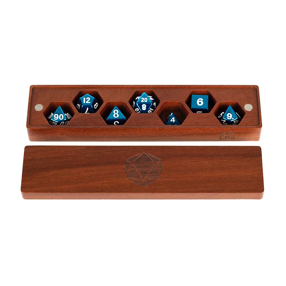 Premium Wood Dice Vault: Purple Heart | Card Merchant Takapuna