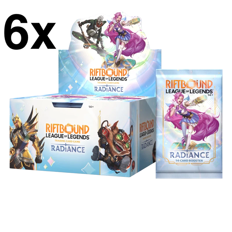 **PRE-ORDER** Riftbound: League of Legends TCG – Radiance Booster Case