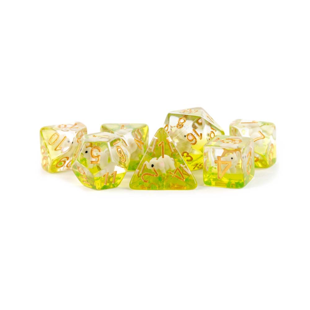 MDG - Resin Poly Dice Set