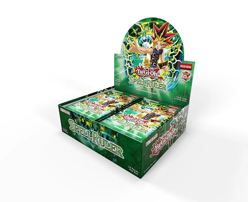 YGO Booster Box - Spell Ruler (25th Anniversary Edition) *Limit 2* | Card Merchant Takapuna