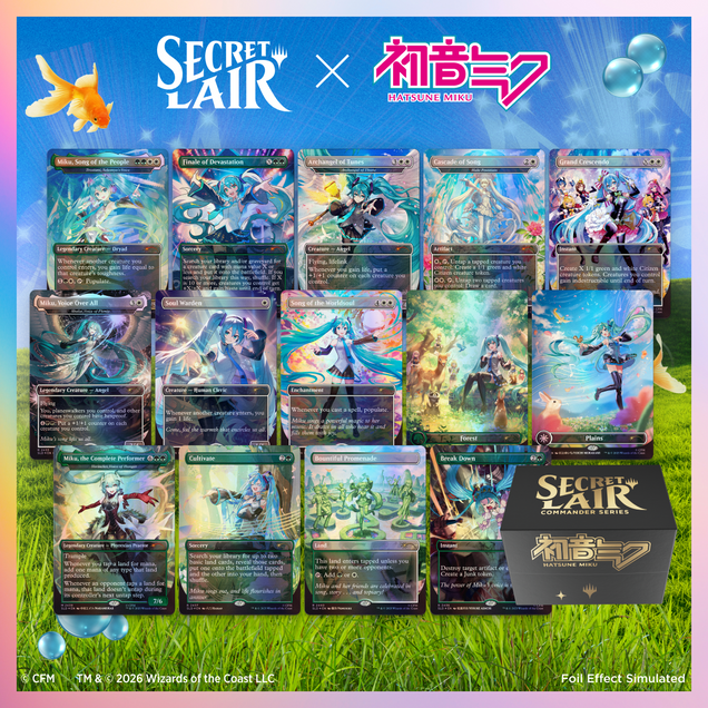 Secret Lair x Hatsune Miku: Commander Deck