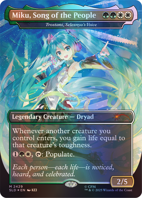 Secret Lair x Hatsune Miku: Commander Deck