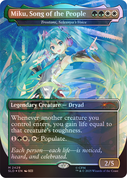 Secret Lair x Hatsune Miku: Commander Deck