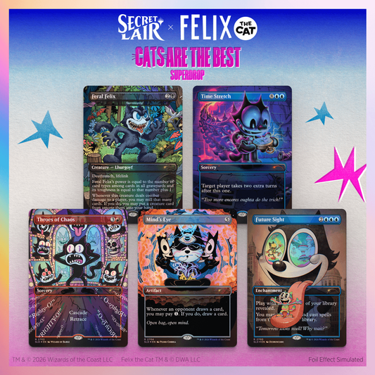 Secret Lair x Felix the Cat: Magic Bag of Tricks Foil Edition