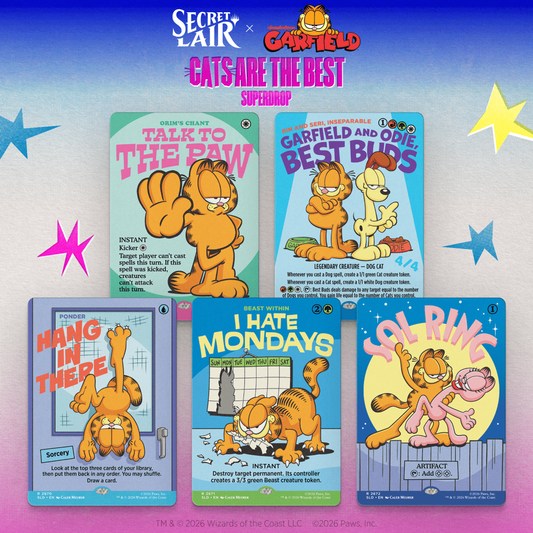 Secret Lair x Garfield: Motivationally Challenged