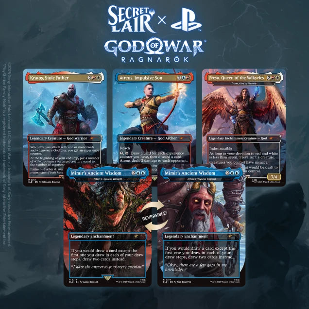 Secret Lair x God of War: Norse (non-foil) | Card Merchant Takapuna