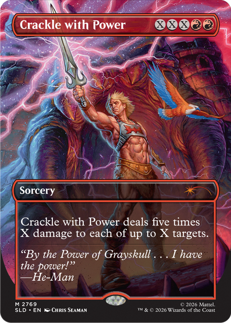 Secret Lair x Masters of the Universe™: By the Power of Grayskull! Non-Foil Edition