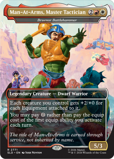 Secret Lair x Masters of the Universe™: By the Power of Grayskull! Non-Foil Edition