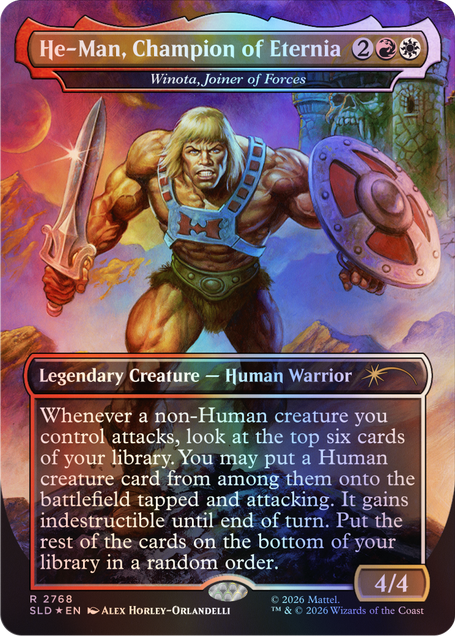 Secret Lair x Masters of the Universe™: By the Power of Grayskull! Foil Edition