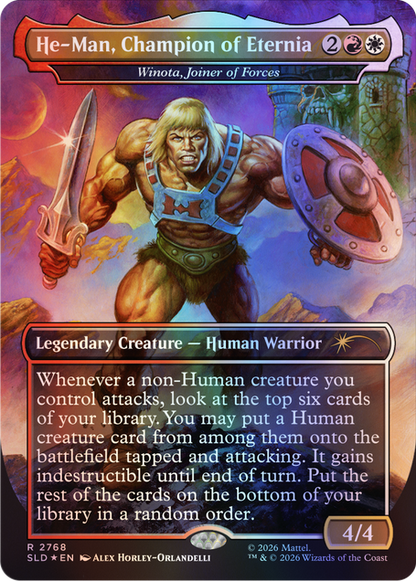 Secret Lair x Masters of the Universe™: By the Power of Grayskull! Foil Edition