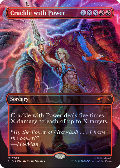 Secret Lair x Masters of the Universe™: By the Power of Grayskull! Foil Edition