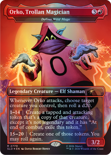 Secret Lair x Masters of the Universe™: By the Power of Grayskull! Foil Edition