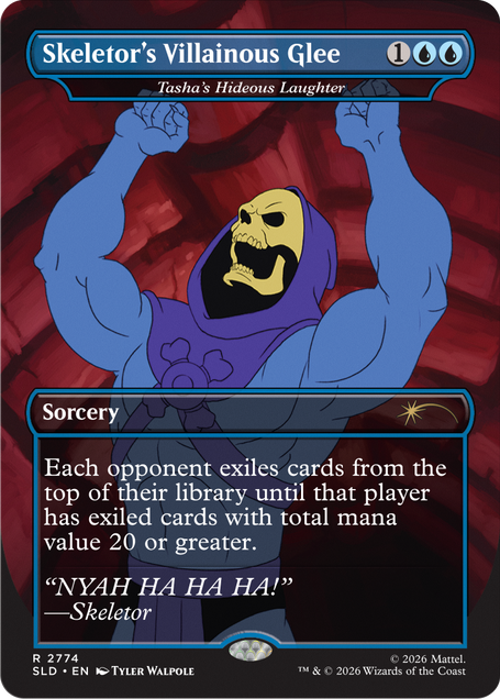Secret Lair x Masters of the Universe™: Nyah-ha-ha! Non-Foil Edition
