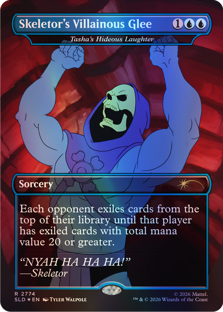 Secret Lair x Masters of the Universe™: Nyah-ha-ha! Foil Edition