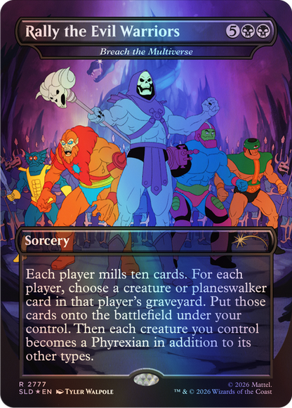 Secret Lair x Masters of the Universe™: Nyah-ha-ha! Foil Edition