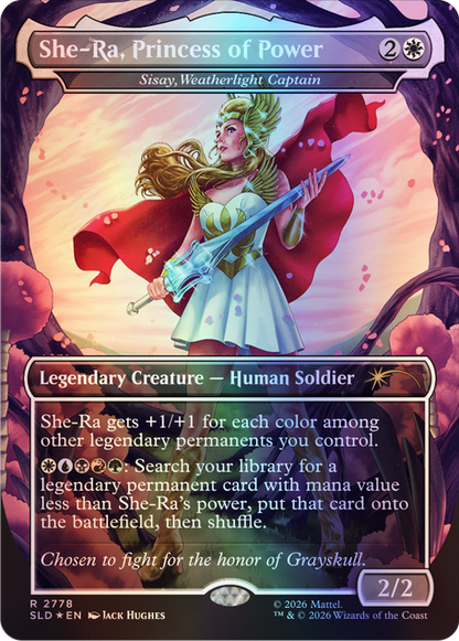 Secret Lair x Masters of the Universe™: She-Ra, Princess of Power Foil Edition