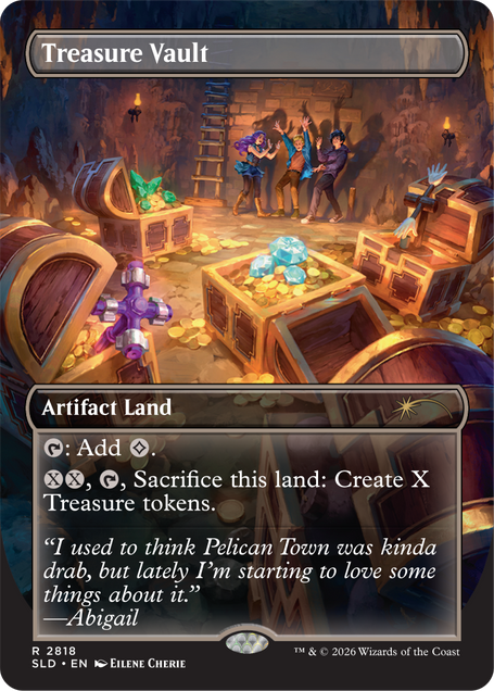 Secret Lair x Stardew Valley: A Flicker in the Deep Non-Foil Edition