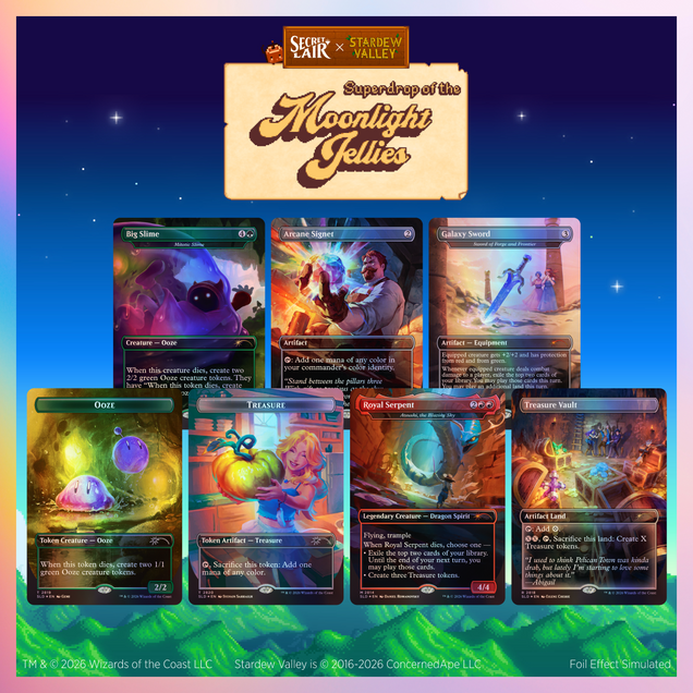 Secret Lair x Stardew Valley: A Flicker in the Deep Foil Edition | Card Merchant Takapuna