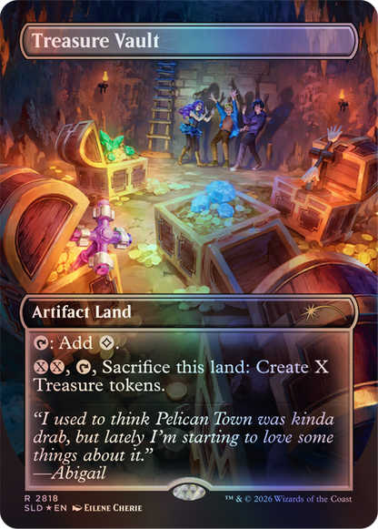 Secret Lair x Stardew Valley: A Flicker in the Deep Foil Edition
