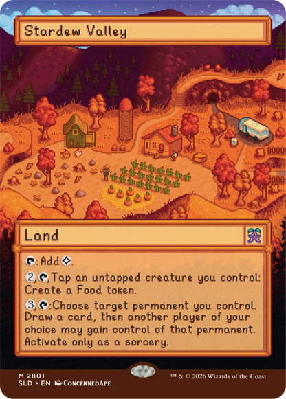 Secret Lair x Stardew Valley: Welcome to Stardew Valley Non-Foil Edition