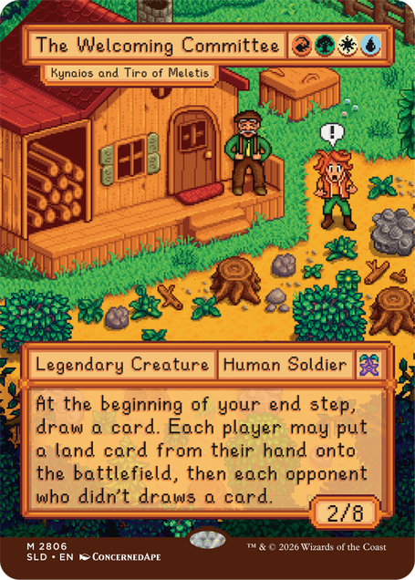 Secret Lair x Stardew Valley: Welcome to Stardew Valley Non-Foil Edition | Card Merchant Takapuna