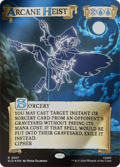 Secret Lair x The Hobbit: He Who Walks Unseen Out of Sight Foil Edition