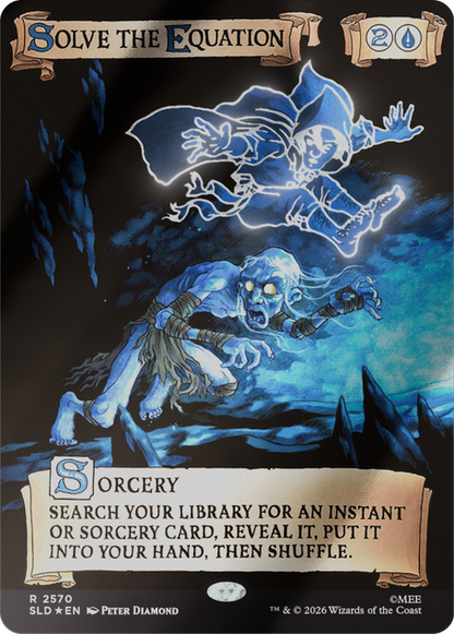 Secret Lair x The Hobbit: He Who Walks Unseen Out of Sight Foil Edition