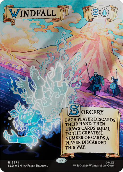 Secret Lair x The Hobbit: He Who Walks Unseen Out of Sight Foil Edition