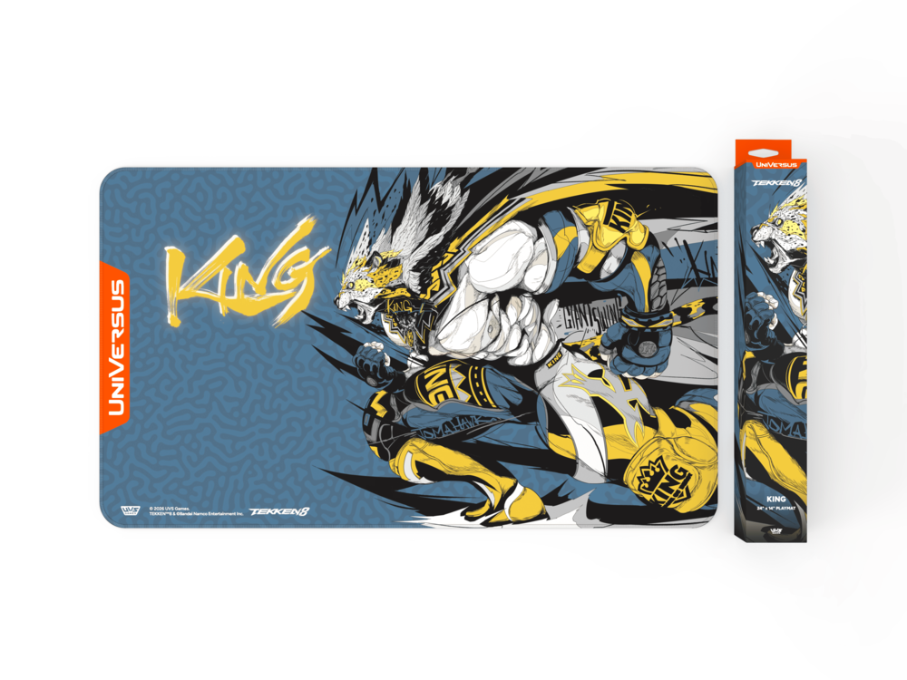 UniVersus – Tekken 8: Playmat – King | Card Merchant Takapuna