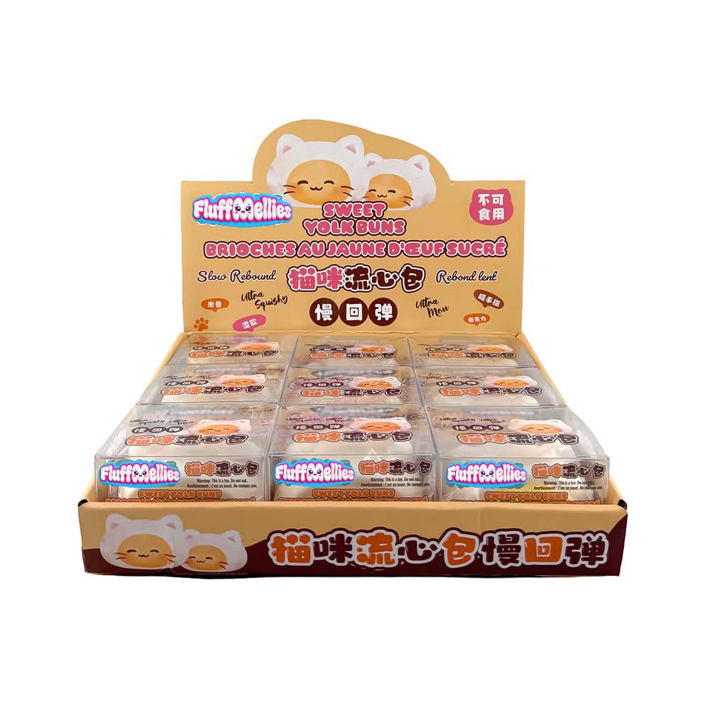Fluffmellies Sweet Yolk Bun | Card Merchant Takapuna