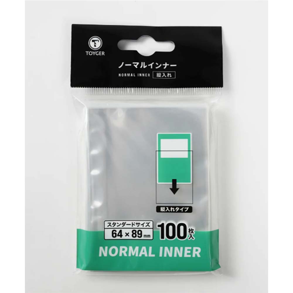 TOYGER Perfect Fit Clear Sleeves 100ct | Card Merchant Takapuna