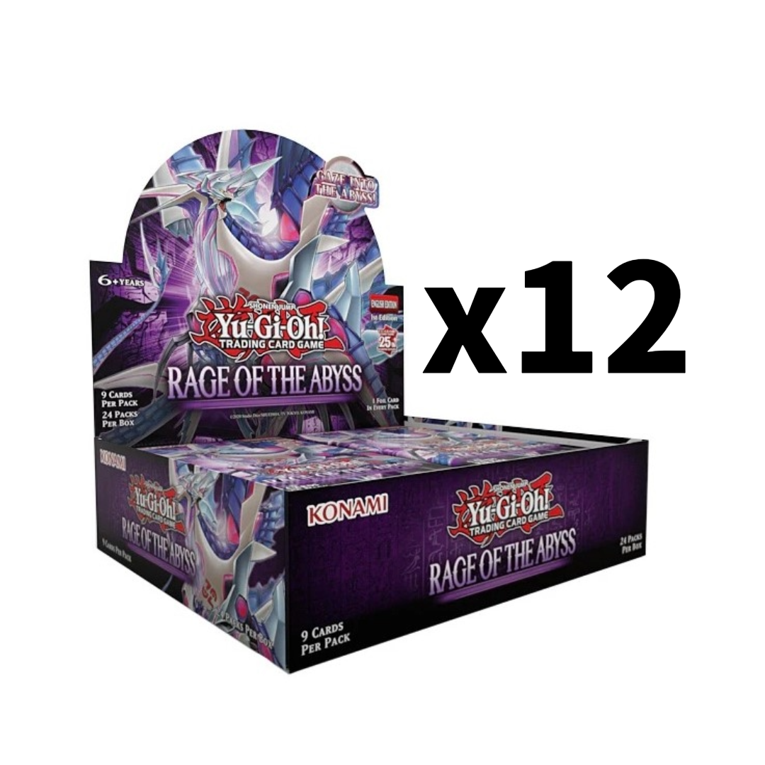 YGO Booster Case - Rage of the Abyss (1st Edition) | Card Merchant Takapuna
