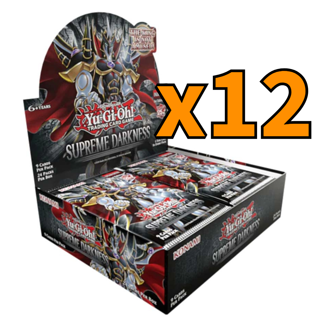 YGO Booster Case - Supreme Darkness (1st Edition) | Card Merchant Takapuna