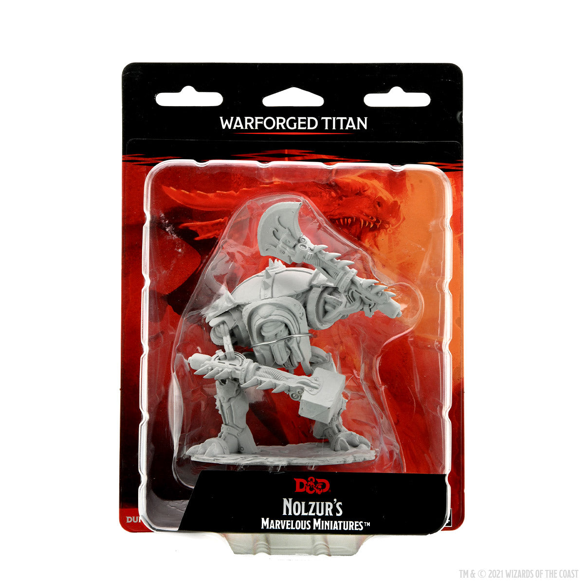 D&D Nolzur’s Marvelous Miniatures: Warforged Titan | Card Merchant Takapuna