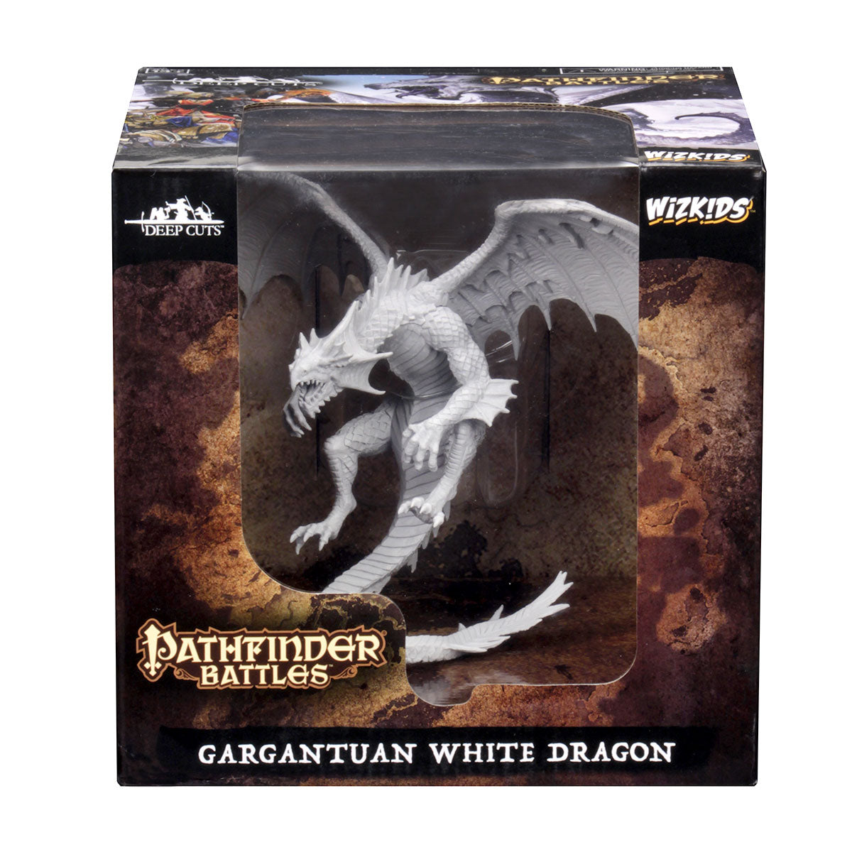 Pathfinder Battles Deep Cuts – Gargantuan White Dragon | Card Merchant Takapuna