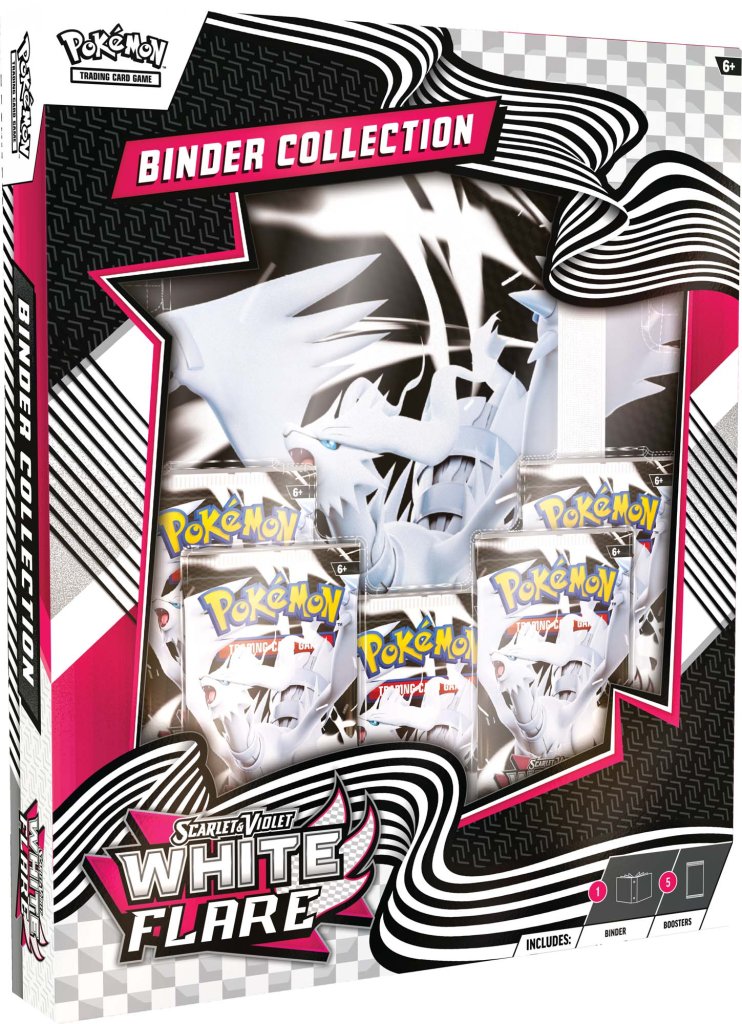 PKM S&V - White Flare Binder Collection | Card Merchant Takapuna