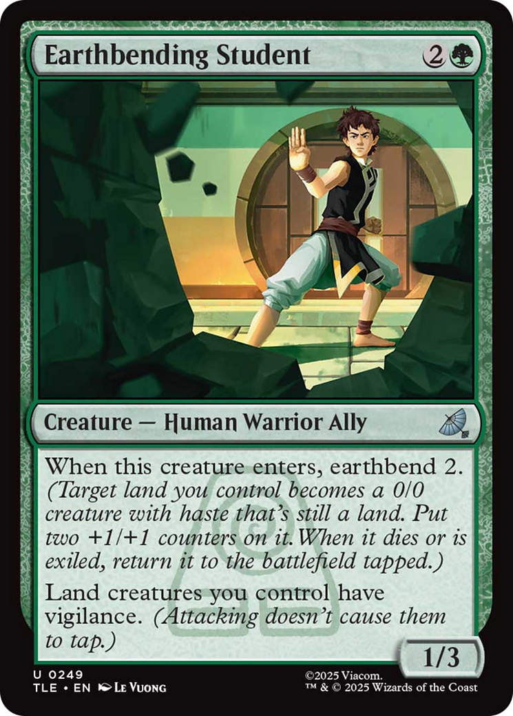 Earthbending Student [Avatar: The Last Airbender: Eternal-Legal] | Card Merchant Takapuna