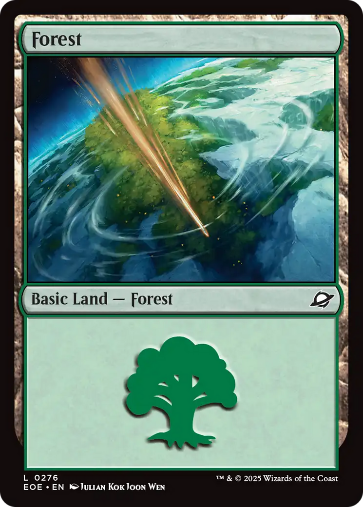Forest (0276) [Edge of Eternities] | Card Merchant Takapuna