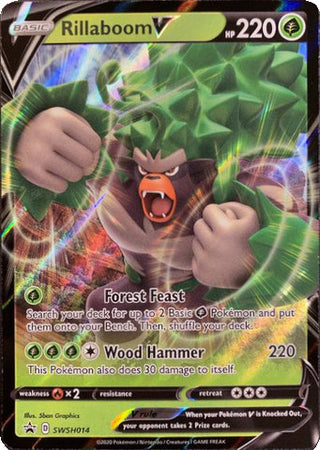 Rillaboom V (SWSH014) [Sword & Shield: Black Star Promos] | Card Merchant Takapuna